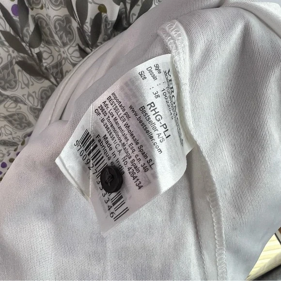 Vero Moda dress floral flowers bustier White and Pink Patterned Dress - Picture 7 of 9